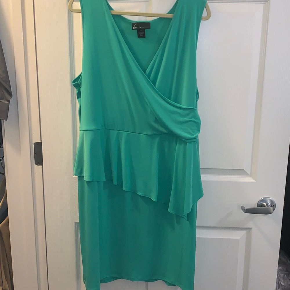 Sea foam green dress